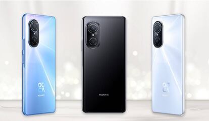 Diseño del Huawei Nova 9 SE