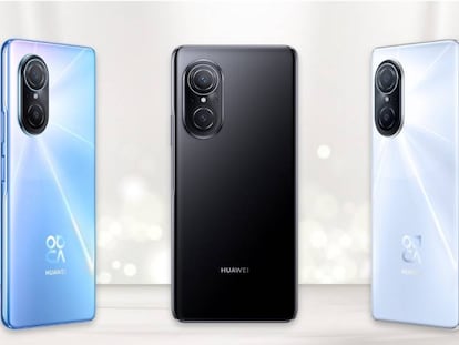 Diseño del Huawei Nova 9 SE