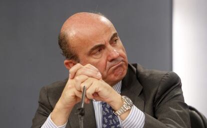 Luis de Guindos, ministro de Economía