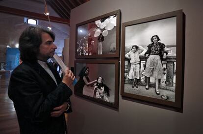 Joan Oleaque, uno de los comisarios de la exposición.