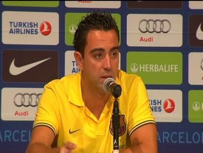Xavi sobre Thiago y Cesc: "Son totalmente compatibles"
