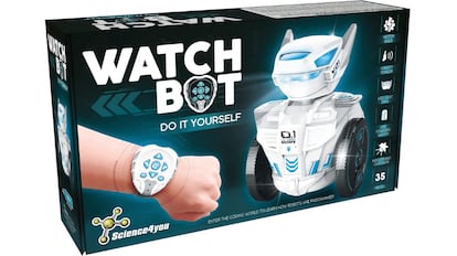 Este es uno de los mejores regalos para niños de 12 años: robot con reloj