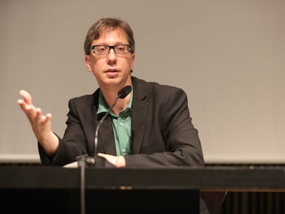 Ferran Barenblit, nou director del Macba, aquest divendres.