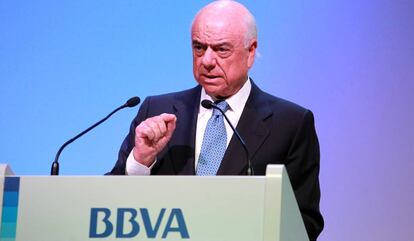 Francisco González, presidente de BBVA