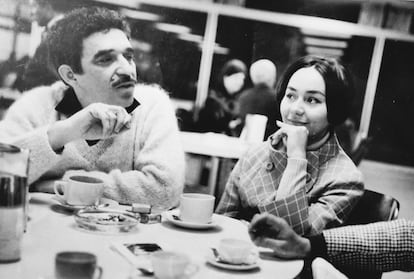 Mercedes Barcha Pardo y Gabriel García Márquez jovenes