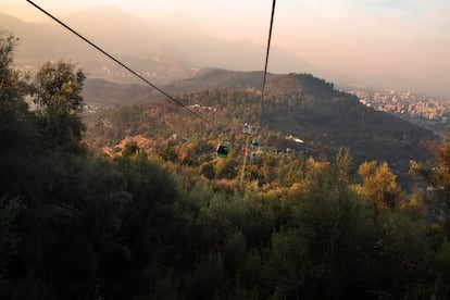 Teleférico del cerro San Cristóbal.