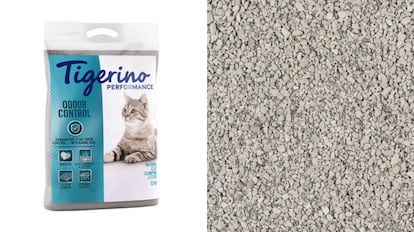 Este modelo de arena para gatos es aglomerante y muy absorbente.