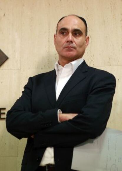 Joan Carles Ferraté, en el Ayuntamiento de Reus.
