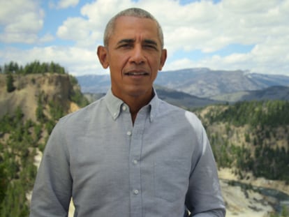 Barack Obama, en un capítulo de 'Nuestros grandiosos parques nacionales'.