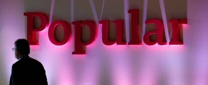 Logo de Banco Popular.