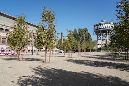 Expalnada de Matadero donde se levantará el parque de Bomberos provisional