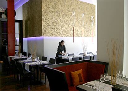 Luis Gallussi es el autor del proyecto de interiorismo del restaurante madrileño Hakkasan.