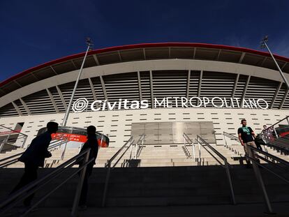 Civitas patrocina el estadio del Atlético de Madrid.