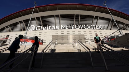 Civitas patrocina el estadio del Atlético de Madrid.