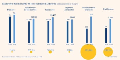 El mercado de las socimis en 2019