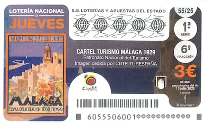 Lotería Nacional décimo 10 julio 2025