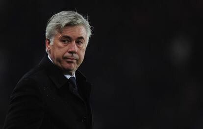 El actual entrenador del PSG, Carlo Ancelotti, llegó al conjunto francés en diciembre de 2012, procedente del Chelsea.