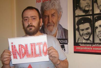 David Reboredo días antes de entrar en la cárcel