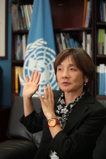Yoriko Yasukawa, responsable de la ONU para Costa Rica.