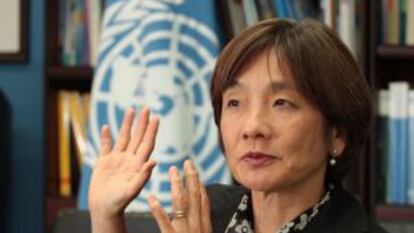 Yoriko Yasukawa, responsable de la ONU para Costa Rica.