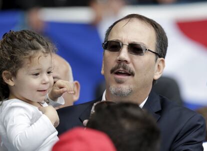 Alejandro Castro, hijo de Raúl Castro, entre el público.