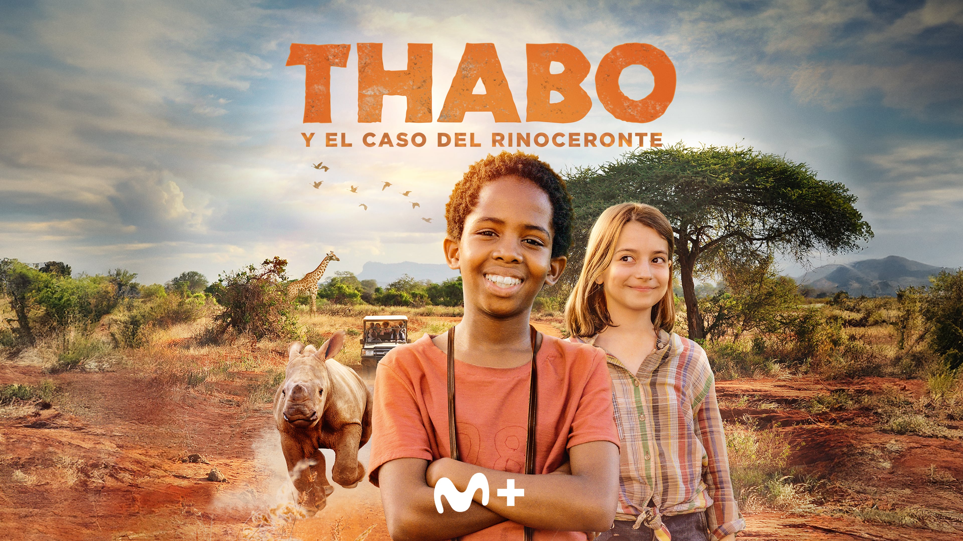 Imagen promocional de la película infantil 'Thabo y el caso del rinoceronte'.