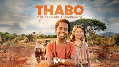 Películas infantiles Movistar Plus: Thabo y el caso del rinoceronte.