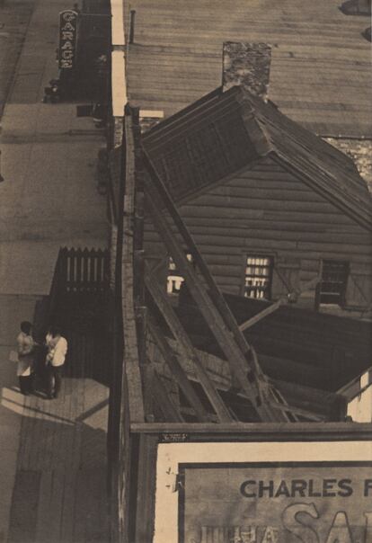 'From the Viaduct, New York' (1916).