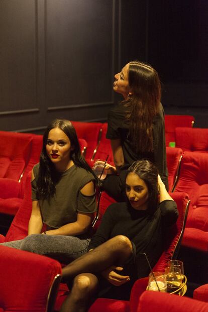 Leila Rodríguez, Ana Uceda de la Guardia y Jara Matías