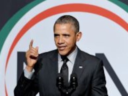 El presidente de Estados Unidos, Barack Obama, el pasado viernes.