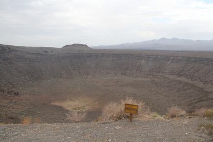 Cráter Elegante, en la reserva El Pinacate