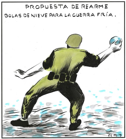 Viñeta de El Roto del 18 de marzo de 2025.