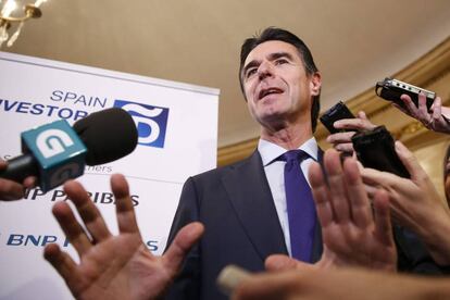El ministro de Industria, Energía y Turismo en funciones, José Manuel Soria.