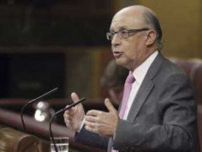 El ministro de Hacienda, Crist&oacute;bal Montoro.