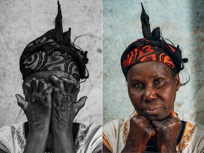 Beatrice N'Guessan rehizo su vida después de padecer lepra de niña. Aún vive con su esposo y varios de sus nueve hijos en la antigua leprosería en la que le trataron la enfermedad hacer medio siglo.