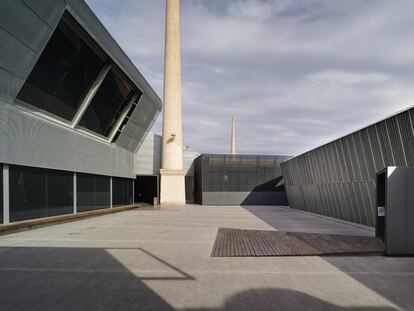 Instalaciones de La Conservera, de Murcia, rehabilitación de una antigua fábrica de conservas realizada por el arquitecto Fernando de Retes.