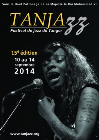 Buika en el cartel de Tanjazz 2014.