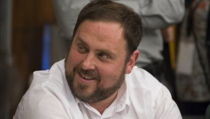 Oriol Junqueras, l&iacute;der de ERC. 