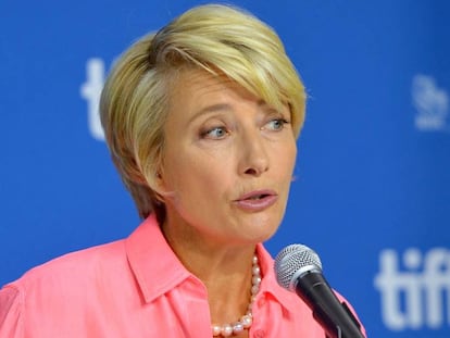 La actriz británica Emma Thompson.