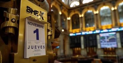 La Bolsa espa&ntilde;ola se da la vuelta, sube 0,52 %, y recupera los 8.900 puntos