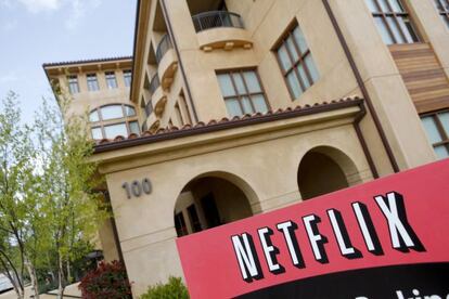 Netflix headquarters in Los Gatos, California.