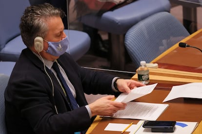 embajador de Ucrania ante la ONU, Sergii Kislitsia