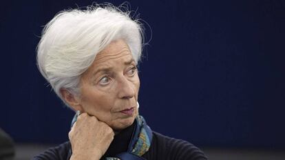 Christine Lagarde, presidenta del BCE