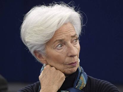 Christine Lagarde, presidenta del BCE