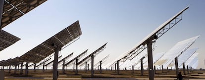 Paneles solares instalados en Sevilla.