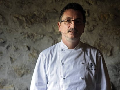 Andoni Luis Aduriz en la oscuridad del futuro de los restaurantes.