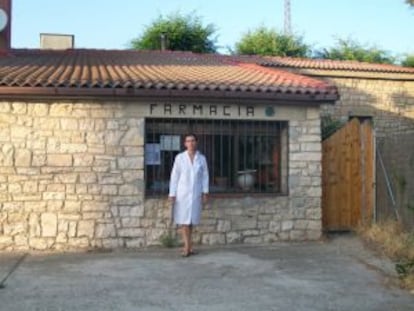 La vocal de Farmacia Rural del Colegio de Guadalajara, Julia Martínez López.