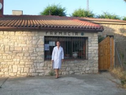 La vocal de Farmacia Rural del Colegio de Guadalajara, Julia Martínez López.