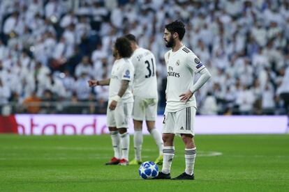 Isco, durante el partido ante el CSKA. 