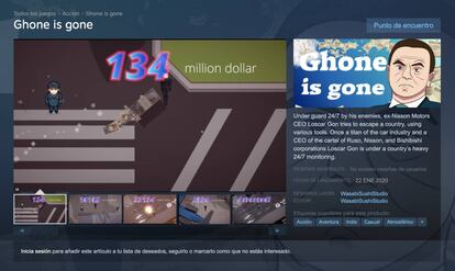 Ghone is gone, el videojuego de la huída.